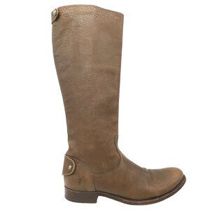 Frye Melissa Riding Boots Womens 6 Brown Boho Cottagecore Classic Rustic Chore